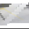 Mexen Line-B afschotlijst voor glas 120 cm rechts, goud - 185004120R