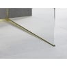 Mexen Line-B Neigungsleiste für Glas 120 cm rechts, gold - 185004120R