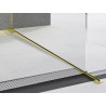 Mexen Line-B Abfallleiste für Glas 120 cm rechts, gold - 185004120R