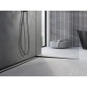 Mexen Line-B listello inclinato per vetro 120 cm destro, nero - 187004120R