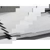 Mexen Line-B afschotprofiel voor glas 120 cm rechts, zwart - 187004120R