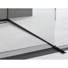 Mexen Line-B barra de declive para vidro 120 cm direita, preta - 187004120R