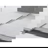 Mexen Line-B Neigungsleiste für Glas 180 cm links, Inox - 181004180L