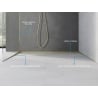 Mexen Line-B trilho inclinável para vidro 180 cm esquerdo, dourado - 185004180L