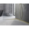 Mexen Line-B fallande list till glas 180 cm vänster, guld - 185004180L