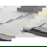 Mexen Line-B Gefälleprofil für Glas 180 cm links, gold - 185004180L