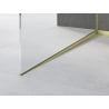 Mexen Line-B barra de queda para vidro 180 cm esquerda, escova dourada - 185504180L