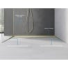 Mexen Line-B ράβδος κλίσης για γυαλί 180 cm αριστερή, βούρτσα χρυσού - 185504180L