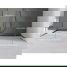 Mexen Line-B afschotprofiel voor glas 120 cm links, zwart - 187004120L