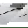 Mexen Line-B afschotprofiel voor glas 120 cm links, zwart - 187004120L
