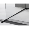 Mexen Line-B Gefälleleiste für Glas 120 cm links, schwarz - 187004120L