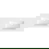 Mexen Otis ingebouwde dubbele wastafel 161 x 46,5 cm, wit glans - 25181600D