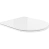 Mexen slow-closing slim toilet seat, duroplast, white gloss - 39224000