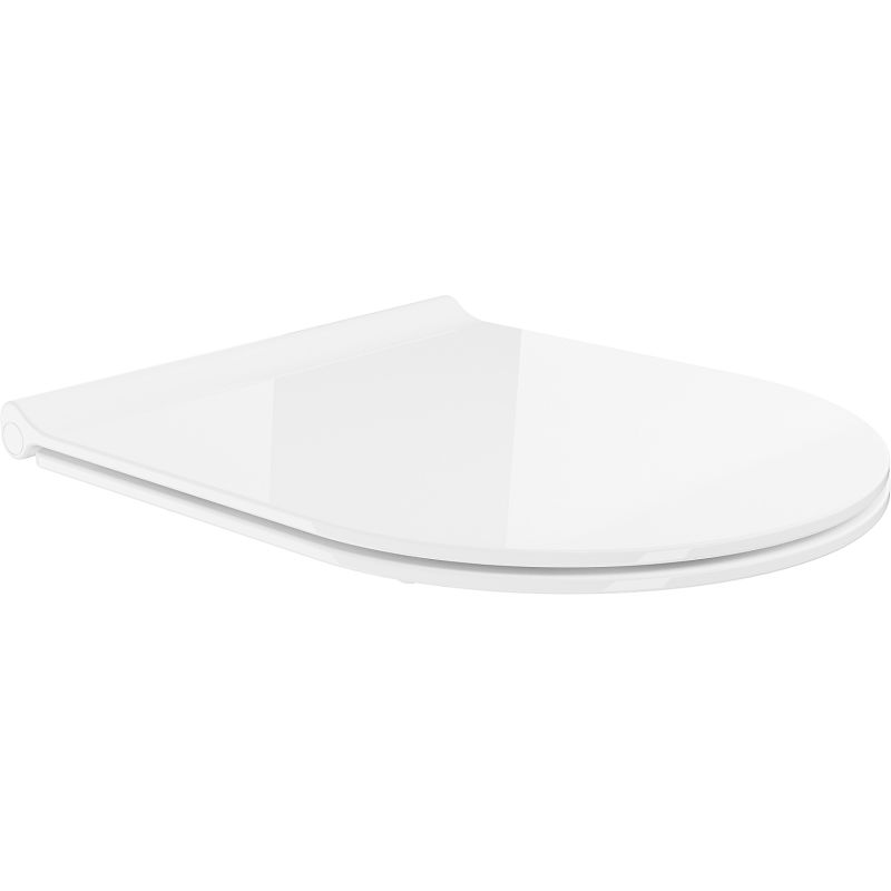 Mexen slim mjukstängande toalettsits i duroplast, vit högglans - 39050100