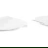 Mexen καπάκι τουαλέτας αργής πτώσης slim, duroplast, λευκή γυαλάδα - 39050100