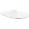 Mexen vallend toiletbril slim, duroplast, wit glans - 39050100