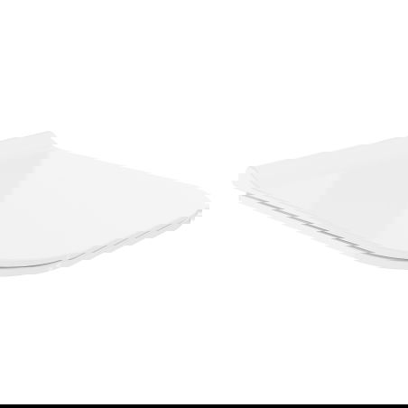 Mexen deska wc slim s počasnim zapiranjem, duroplast, bela sijaj - 39070100