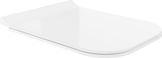 Mexen slow-close slim seat, duroplast, white gloss - 39070100