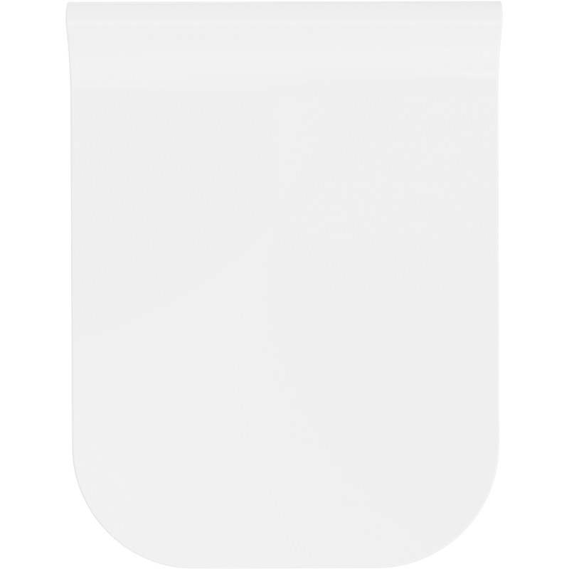 Mexen tapa de descenso lento, slim, duroplast, blanco brillo - 39070100