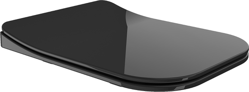 Mexen Teo slim sporo padajuća daska, duroplast, crni sjaj - 39851085