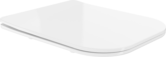 Mexen slow-closing slim seat, duroplast, white gloss - 39060100