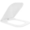 Mexen abattant à descente progressive slim, duroplast, blanc brillant - 39060100