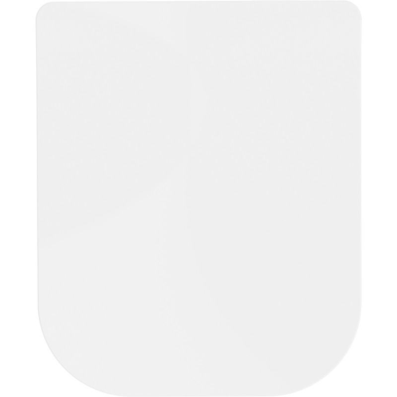 Mexen abattant à descente lente slim, duroplast, blanc brillant - 39060100
