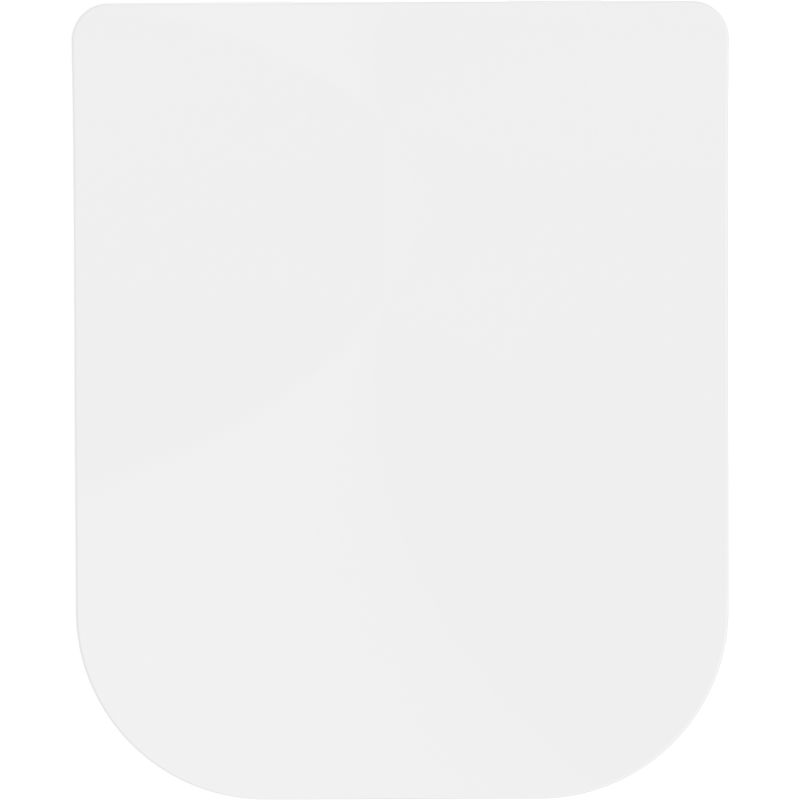 Mexen slim slow-closing toilet seat, duroplast, white gloss - 39060100