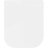 Mexen slim, duroplast, weißer Glanz, Soft-Close-Deckel - 39060100