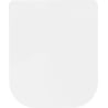 Mexen slow-closing slim seat, duroplast, white gloss - 39060100