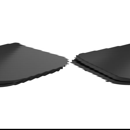 Mexen Teo tapa de caída lenta slim, duroplast, negro mate - 39060185