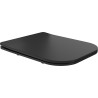 Mexen Teo daska s mekanim zatvaranjem slim, duroplast, crna mat - 39060185
