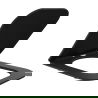 Mexen Teo abattant de toilette à descente lente, slim, duroplast, noir mat - 39060185