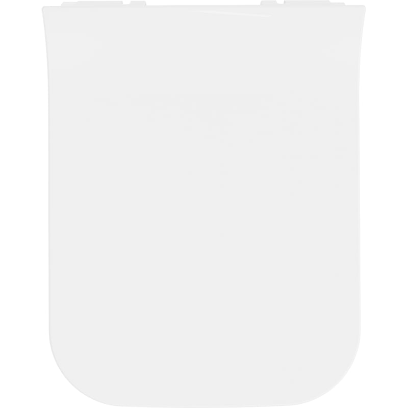 Mexen tapa de caída lenta slim, duroplast, blanco brillo - 39080100