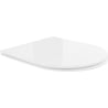 Mexen Slim-Absenkmechanismus Sitz, Duroplast, weiß glänzend - 39040100