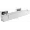 Mexen Cube Thermostat-Duscharmatur, Chrom - 77200-00