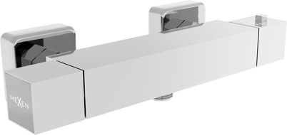 Mexen Cube thermostatic shower faucet, chrome - 77200-00