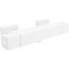 Mitigeur de douche thermostatique Mexen Cube, blanc - 77200-20