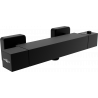 Mexen Cube robinet de douche thermostatique, noir - 77200-70