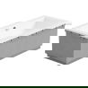 Mexen X-ST piepschuim behuizing LED voor rechthoekig bad 120-150 x 70-90 cm, wit - 55020-01