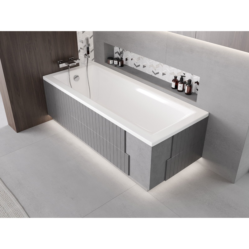 Mexen X-ST obudowa styropianowa LED do wanny prostokątnej 120-150 x 70-90 cm, biała - 55020-01