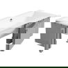 Mexen X-ST piepschuim behuizing voor rechthoekig bad 160-190 x 70-90 cm, wit - 55021-00