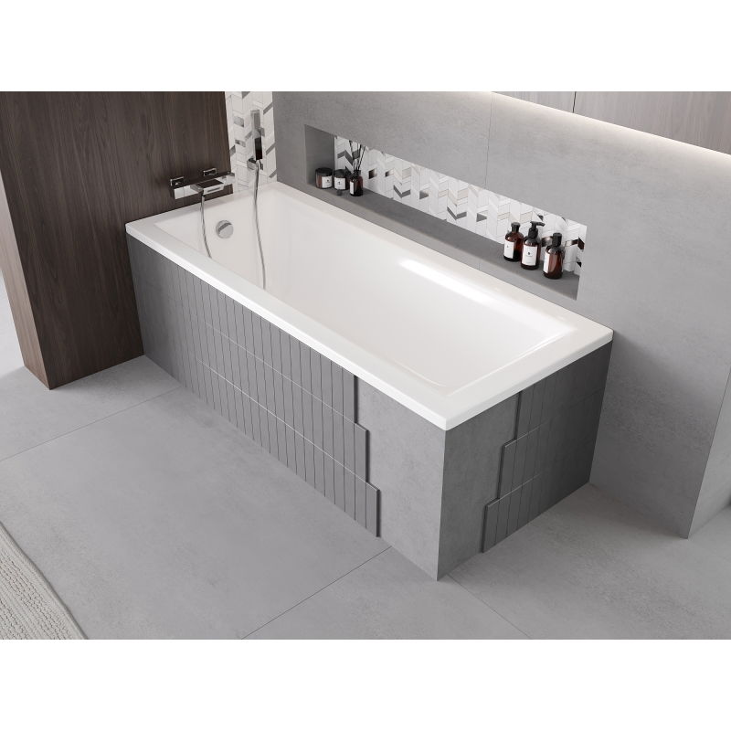 Mexen X-ST Styroporverkleidung für rechteckige Badewanne 160-190 x 70-90 cm, weiß - 55021-00