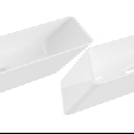 Mexen Nadia lavabo da appoggio 36 x 23 cm, bianco - 21613600