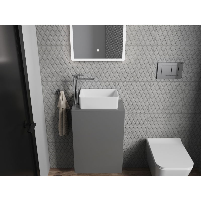 Mexen Nadia countertop washbasin 36 x 23 cm, white - 21613600