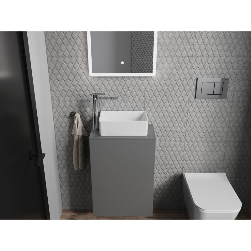 Mexen Nadia opbouw wastafel 36 x 23 cm, wit - 21613600