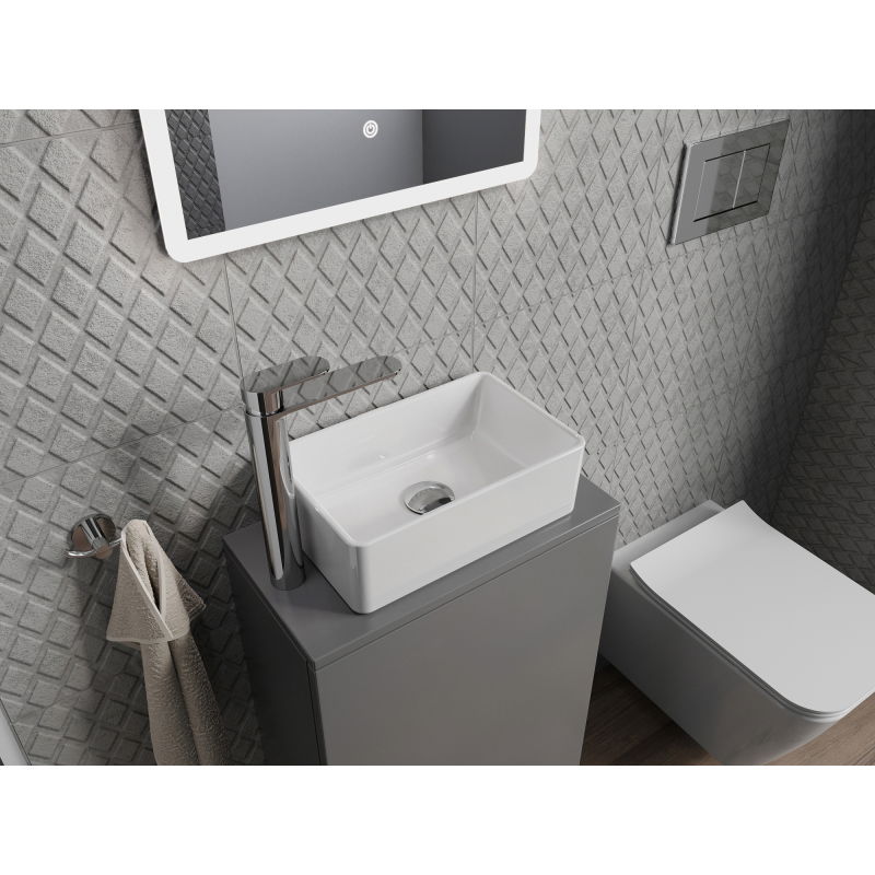 Mexen Nadia umivalnik na pultu 36 x 23 cm, bel - 21613600