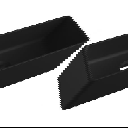 Mexen Nadia lavabo da appoggio 36 x 23 cm, nero opaco - 21613685