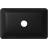 Mexen Nadia countertop washbasin 36 x 23 cm, black matte - 21613685
