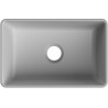 Mexen Nadia countertop washbasin 36 x 23 cm, light gray matte - 21613661